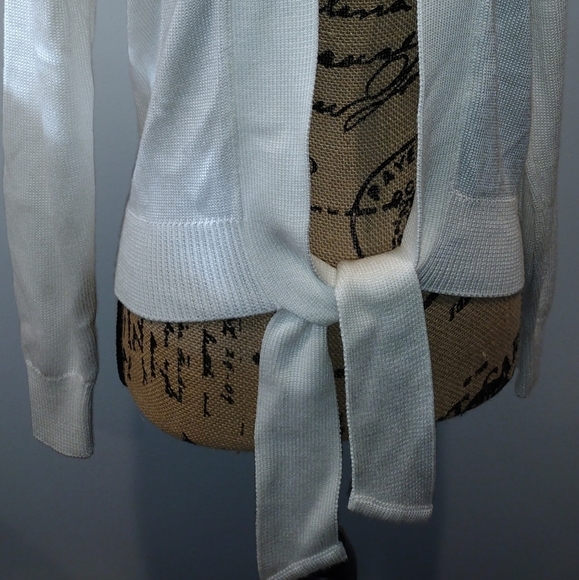 Fia Italia small cardigan jacket shrug sweater tie - Picture 4 of 8